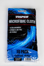 Load image into Gallery viewer, Visper Microfibre Cloths 10pk 40 x 40mm
